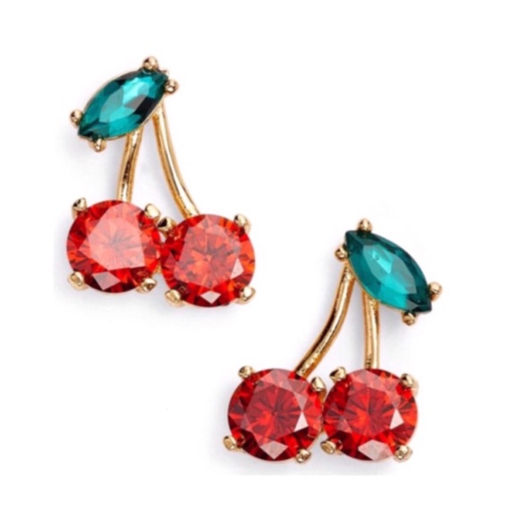 kate spade Jewelry - NEW Kate Spade Ma Cheriè Cherry Earrings